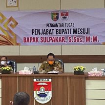 Jadi Sejarah, Pemprov Lampung Hantarkan Pj. Bupati Pringsewu, Mesuji dan Tulang Bawang Barat