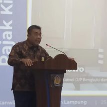 Kakanwil DJP Bengla Tri Bowo Sampaikan Pemaparan PPS dan Pajak Orang Pribadi
