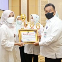Lampung Selatan Raih Penghargaan Terbaik dan Inovatif Aksi Penanganan Konvergensi Stunting