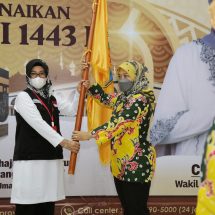 Keberangkatan Perdana Calhaj Lampung Tahun 2022, Wagub Chusnunia Lepas 393 CJH Asal Bandarlampung