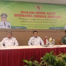 15 Ormas Ikuti Dialog Interaktif Bersama Kesbangpol Pemprov Lampung