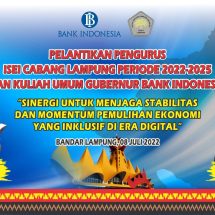 Besok, Dr.Agus Nompitu SE.M.TP Dilantik Ketua ISEI Cabang Lampung Priode 2022-2025