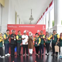 Tari Melinting Asal Kabupaten Lampung Timur Dipercaya Pihak Istana Negara Di HUT RI Ke 77 Tahun 2022