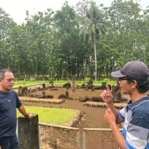 Ketua DPRD Lampung Mingrum Gumay Kunjungi Tempat Bersejarah Taman Purbakala Pugung Raharjo