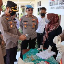 Polres Lampung Timur Gelar Tes Urine Secara Mendadak Personelnya