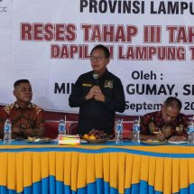 Tampung Aspirasi, Ketua DPRD Lampung Mingrum Gumay Gelar Reses Di Dua Titik Di Lampung Tengah