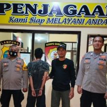 Polres Lampung Timur Amankan Pelaku Penganiayaan Kakak Kandung Di Mataram Baru