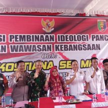 Anggota DPRD Kostiana,SE,MH, Sosialisasikan Ideologi Pancasila dan Wawasan Kebanggaan Di Telukbetung