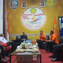 Jalin Silaturahmi Sinergi Antara Komisi V DPRD Lampung Dengan Basarnas