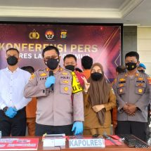 Polres Lampung Timur Gelar Konferensi Pers Ungkap Komplotan Perampok Di Lampung Timur