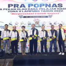 Gubernur Arinal Djunaidi Buka Pra Pekan Olahraga Pelajar Nasional Zona II Lampung Tahun 2022