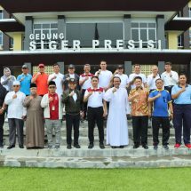 Pembukaan Dihadiri Kaban Kesbangpol Dan Kadis Kominfotik Pada Liga Mini Soccer Lintas Agama Piala Kapolda Lampung