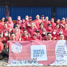Perdossi Cabang Bandar Lampung Menggelar Peringatan Hari Stroke Sedunia