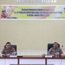 Ciptakan SDM Unggul, Polres Lampung Timur Latih Anggota Dalam Pembuatan Konten Medsos