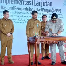BI Berikan Bantuan, Implementasi Lanjutan GNPIP Di Provinsi Lampung