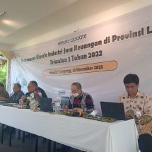 Literasi Dan Inklusi Keuangan Di Provinsi Lampung Meningkat, OJK Kejar Target 2024