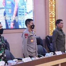 Polda Lampung Bersama Para stakeholder Hadiri Rakor Jelang Nataru