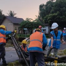 Pasca Cuaca Ekstrem, PLN Pulihkan 100 Persen Kelistrikan Di Dua Kabupaten Di Lampung