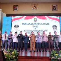 Gubernur Arinal Paparkan Keunggulan 4 Pilar Pembangunan Selama Tahun 2022 Pada Refleksi Akhir Tahun Kinerja Gubernur dan Wakil Gubernur Lampung
