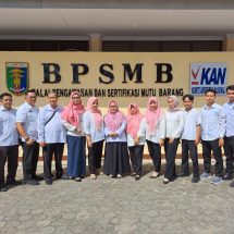 Disperindag Provinsi Lampung Kenalkan Peran UPTD BPSMB Sebagai Laboratorium Profesional dan Berdaya Saing