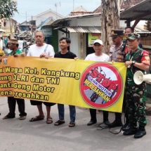 Tekan Maraknya Aksi Geng Motor, TNI dan Polri Imbau Para Remaja Untuk Tidak Ikut ikutan Terlibat
