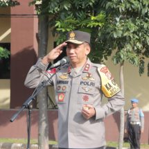 Kapolda Lampung Pimpin Apel Kesiapan Pengamanan Malam Tahun Baru 2023
