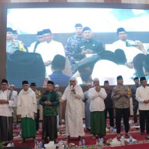 1200 Jemaah mengikuti Tabligh Akbar dan zikir Di Polda Lampung