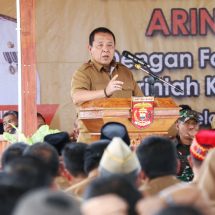 Kunker di Lampung Barat, Gubernur Arinal Sampaikan Rencana Pembangunan Pembangkit Listrik Tenaga Panas Bumi Suoh