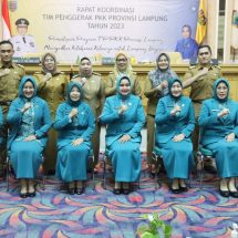 Riana Sari Arinal Buka Rapat Koordinasi Tim Penggerak PKK Provinsi Lampung Tahun 2023