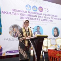 Unila Gelar Semnas Pendidikan FKIP Ajang Berbagi Pengalaman dan Hasilkan Ide Masa Depan