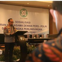 Polri dan Dewan Pers Sosialiasikan Perlindungan Kemerdekaan Pers