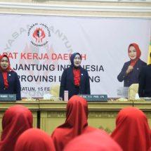 Ketua YJI Provinsi Lampung Riana Sari Arinal Buka Rakerda YJI Cabang Provinsi Lampung