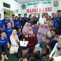 Program Jum’at Berbagi, DPD KNPI Provinsi Lampung Ajak Kaum Muda Tumbuhkan Jiwa Sosial