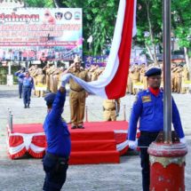 Sekdakab Thamrin Apresiasi Eksistensi Kinerja Dinas Pemadam Kebakaran dan Penyelamatan Lampung Selatan