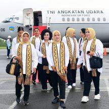 Ibu Negara Iriana Joko Widodo dan OASE KIM Kunjungan Kerja ke Provinsi Lampung