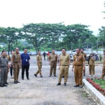 Bupati Lampung Selatan Nanang Ermanto Tinjau Kesiapan Peresmian Mal Pelayanan Publik