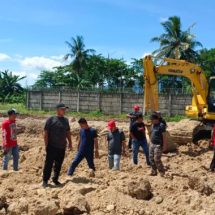 Bupati Nanang Ermanto Tinjau Lokasi Jumbara PMI Ke XI di Kelurahan Way Lubuk