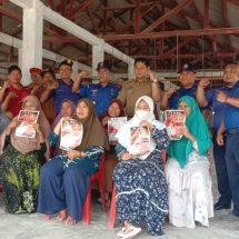 Dinas Damkar Pemkab Lampung Selatan Berikan Edukasi Ibu Ibu Pokja PKK
