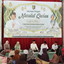 Pemprov Lampung Menggelar Peringatan Nuzulul Qur’an 1444 H/2023