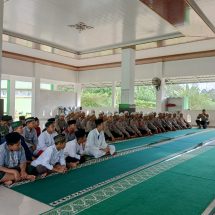 Sekolah Polisi Negara Kemiling Gelar Baksos dan Bansos Di PPTQ Dewan Dakwah Lampung Kemiling