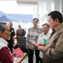 May Day, Gubernur Arinal Terima Silaturahmi Serikat Buruh dan Pekerja Se-Provinsi Lampung di Mahan Agung