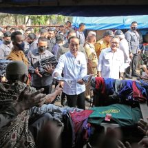 Kunjungi Pasar Natar Lampung Selatan, Presiden Tinjau Harga Komoditas Pangan