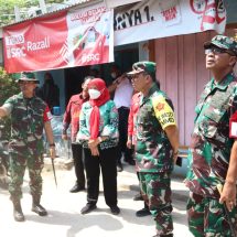 Aster Kasad Tinjau Lokasi TMMD Ke-116 di Wilayah Kodim 0410/KBL