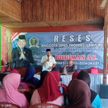 Anggota DPRD Lampung Budiman AS Sikapi Soal Keluhan Uang Komite Sekolah