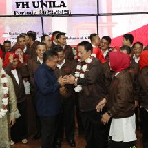 Gubernur Arinal Hadiri Pelantikan dan Pengukuhan Pengurus Pusat IKA FH Unila Masa Bakti 2023-2028