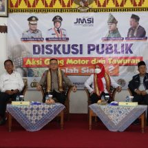 Kapolda Lampung, Menjadi Narasumber Dalam Diskusi Publik Terkait Aksi Geng Motor