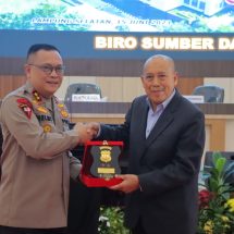 Kapolda Lampung Membuka Kegiatan Rakernis SDM Polda Lampung Tahun Anggaran 2023