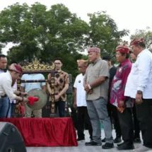 Jadi Ikon Baru, Bupati Lampung Selatan Nanang Ermanto Resmikan Tugu Pancasila