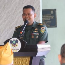 Dukung Kemajuan Bangsa, Kodim 0410/KBL Gelar Komsos Dengan Keluarga Besar TNI