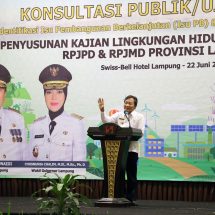 Pemprov Lampung Gelar Konsultasi Publik I Penyusunan Kajian Lingkungan Hidup Strategis RPJPD dan RPJMD